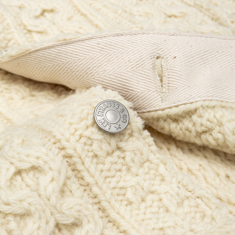 X LEVI'S SHETLAND WOOL JACKET 4