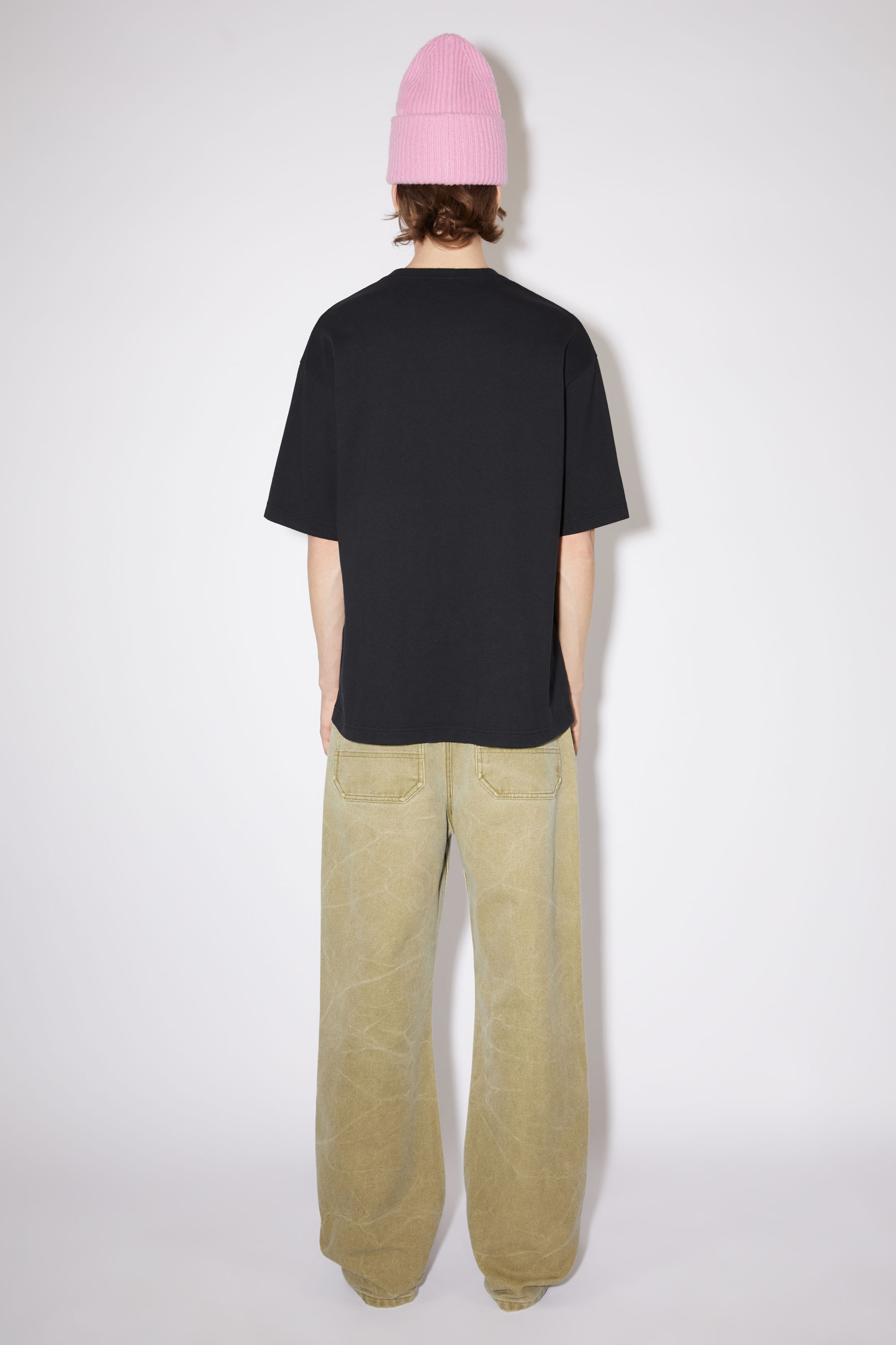 Scribbles t-shirt- Relaxed fit - Faded black - 3
