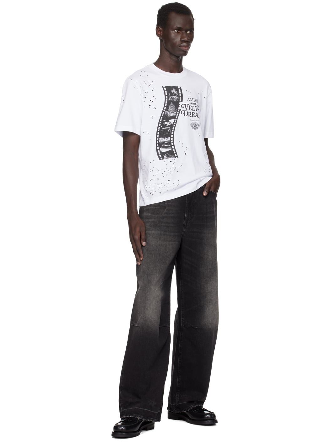 White Film Shotgun T-shirt - 4