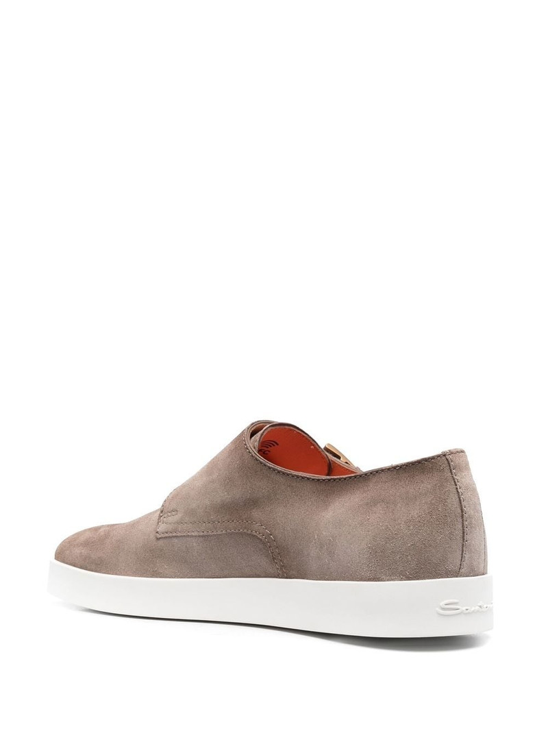 Bankable suede monk shoes 3