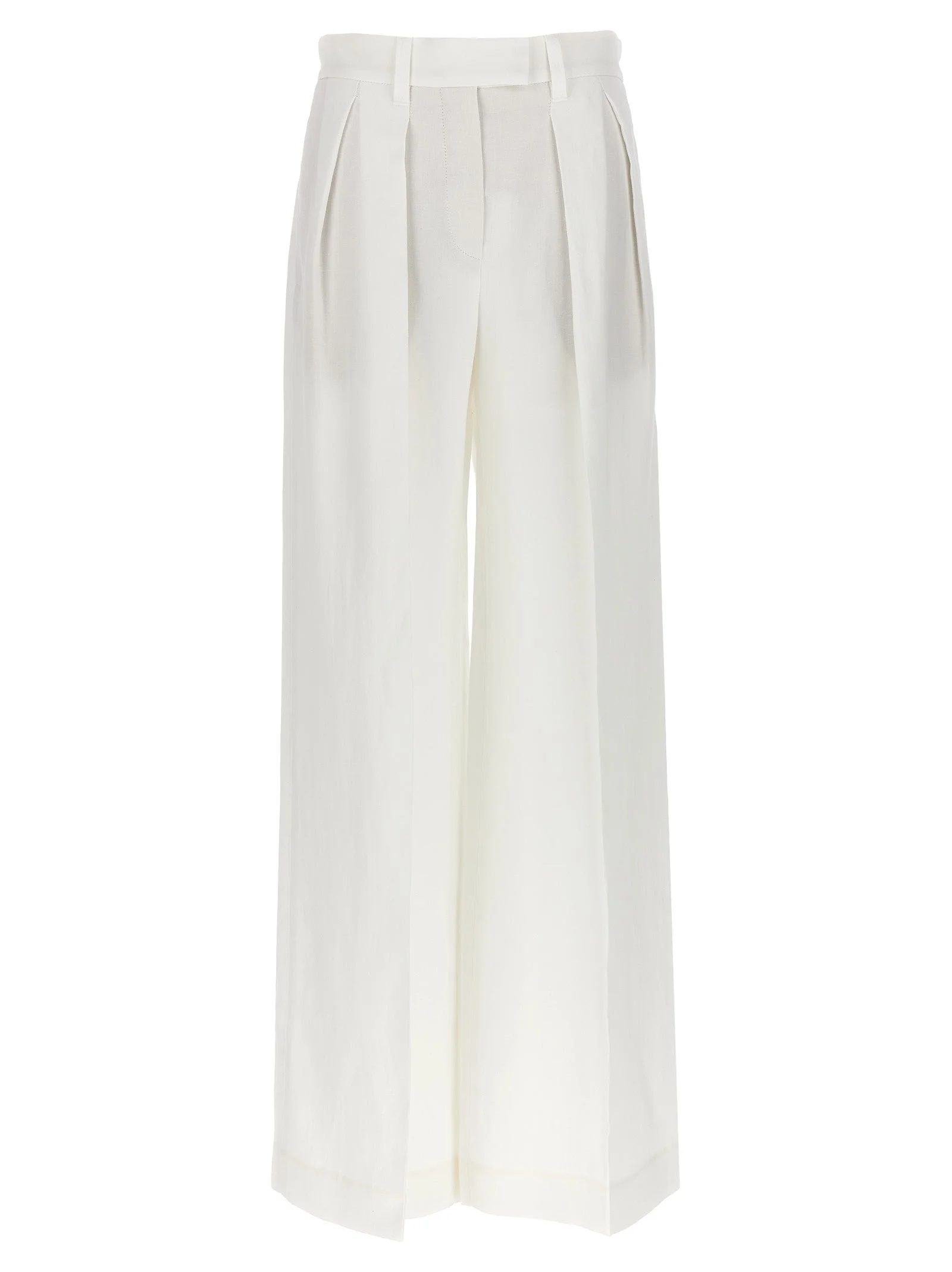 Palazzo Pants White - 1