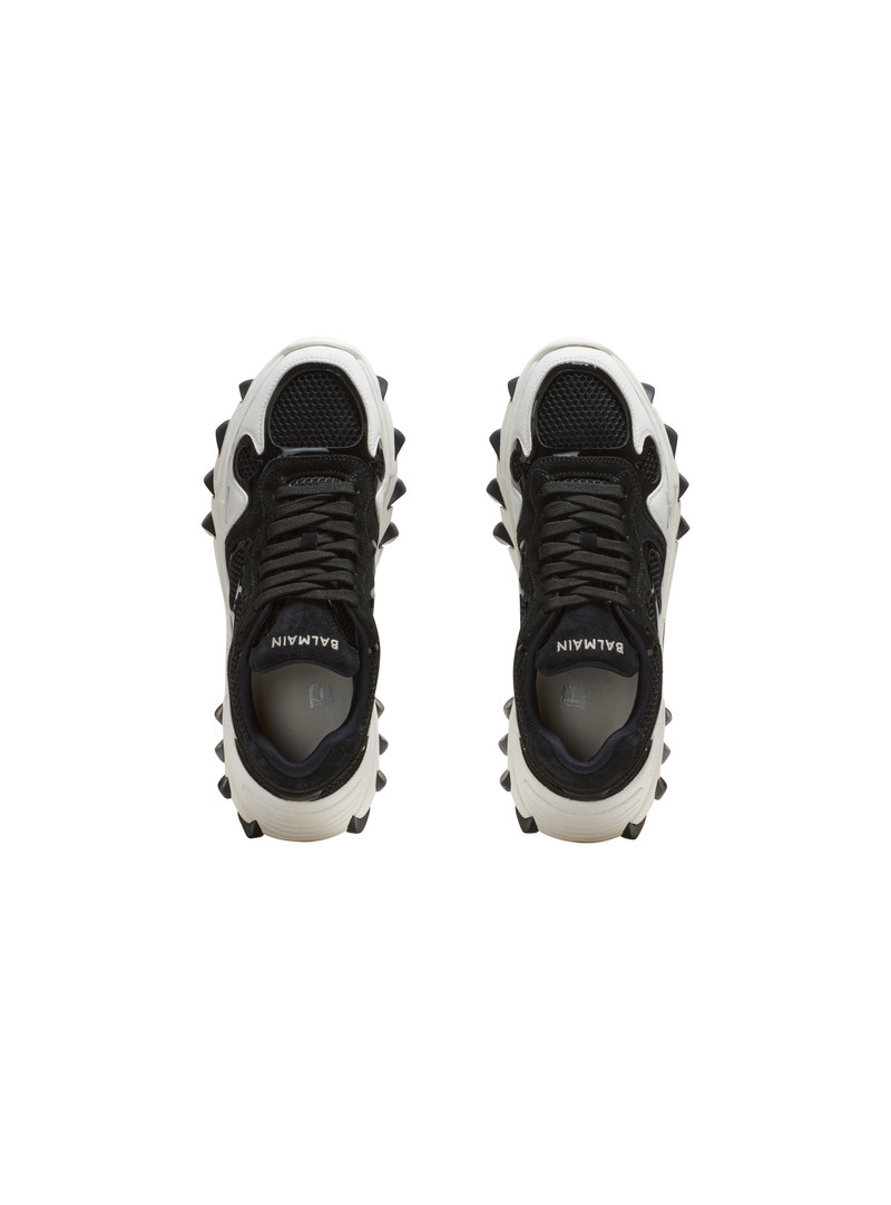B-East trainer in leather, suede and mesh 3