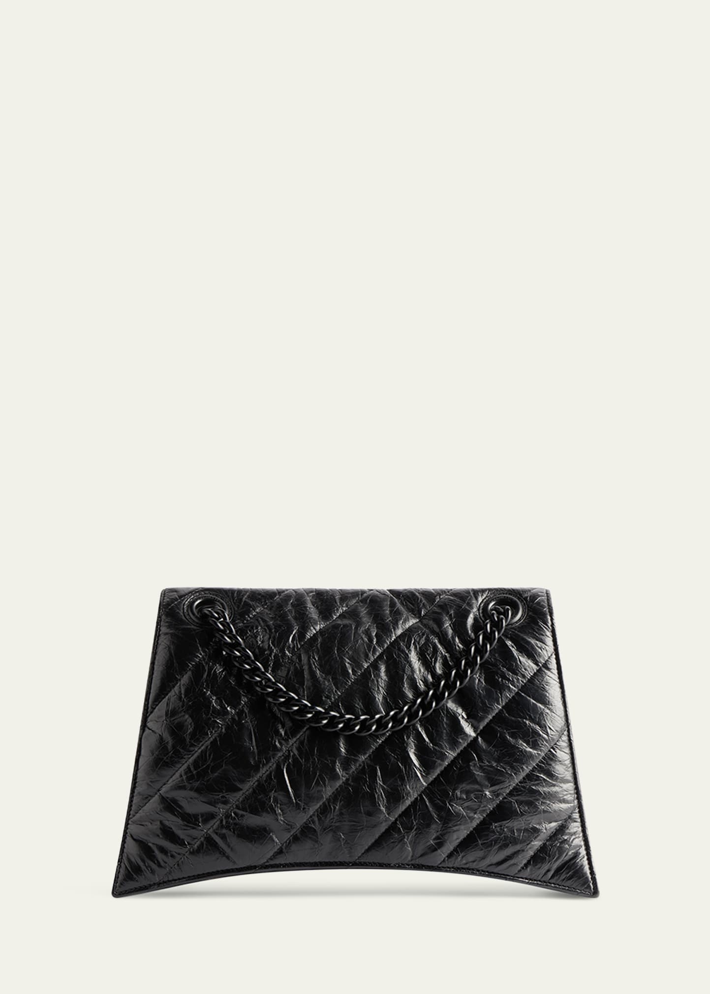 Crush Medium Quilted Chain Shoulder Bag - 2