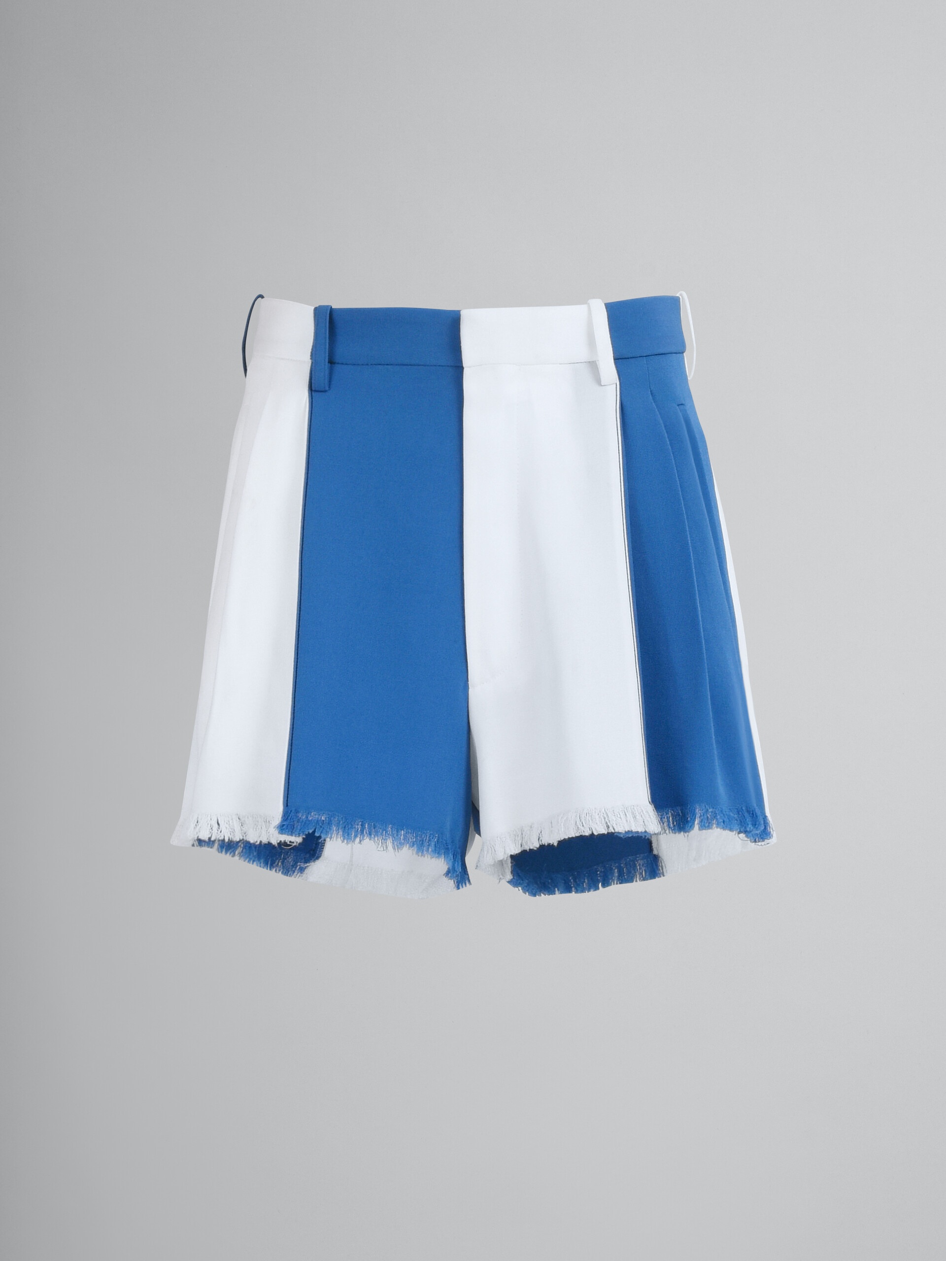 GRAIN DE POUDRE WOOL SHORT PANTS - 1