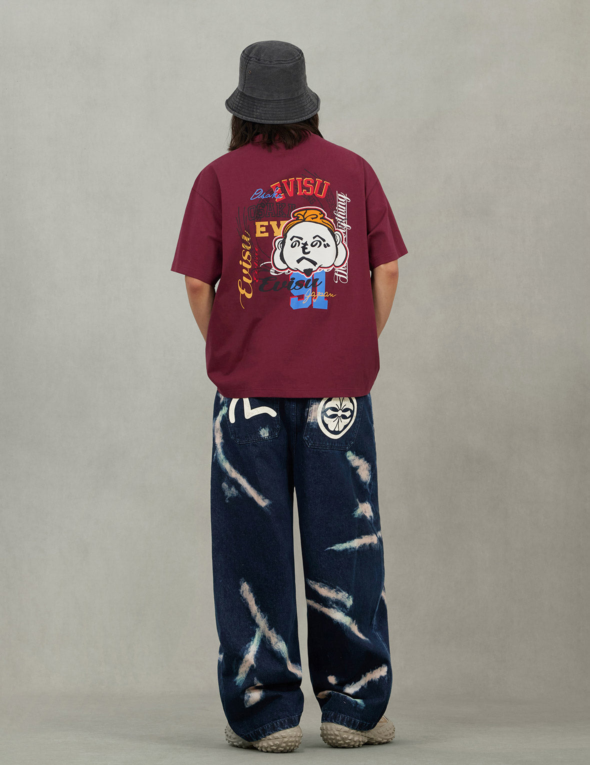 Henohenomohe Godhead Embroidery Relax Fit T-Shirt - 6