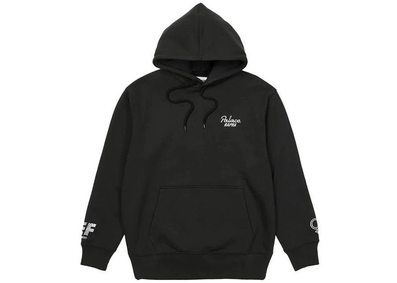PALACE Palace x Rapha EF Education First Hoodie Black outlook