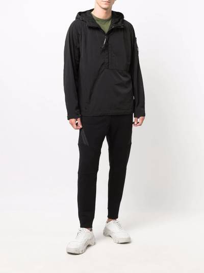 C.P. Company lens-detail tapered track pants outlook