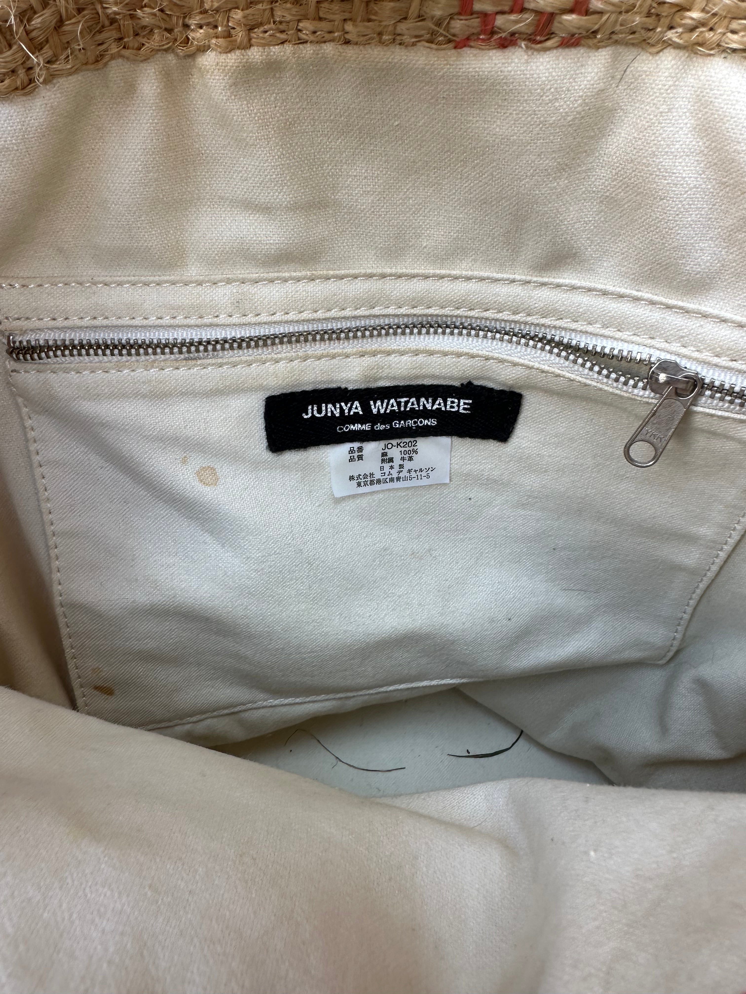 Coup de Grace - Junya Watanabe Wicker Day Bag SS03 - 5