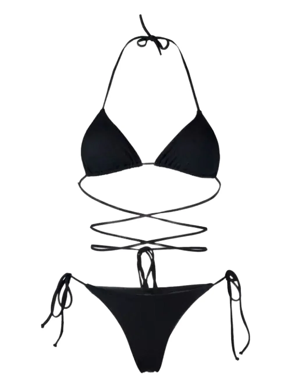 cross-front bikini - 1
