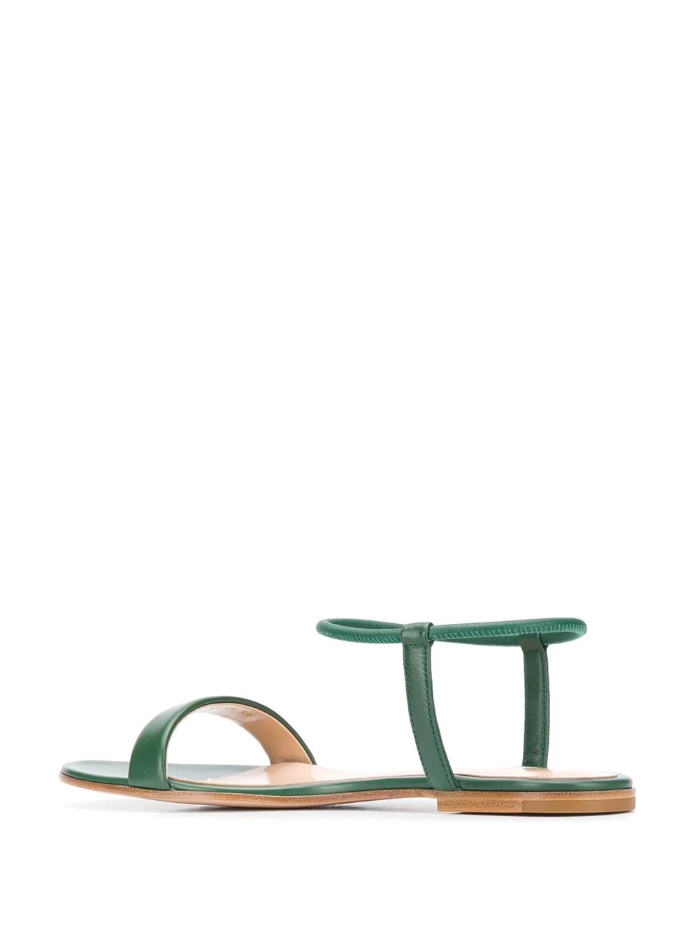 Jaime flat leather sandals  - 3