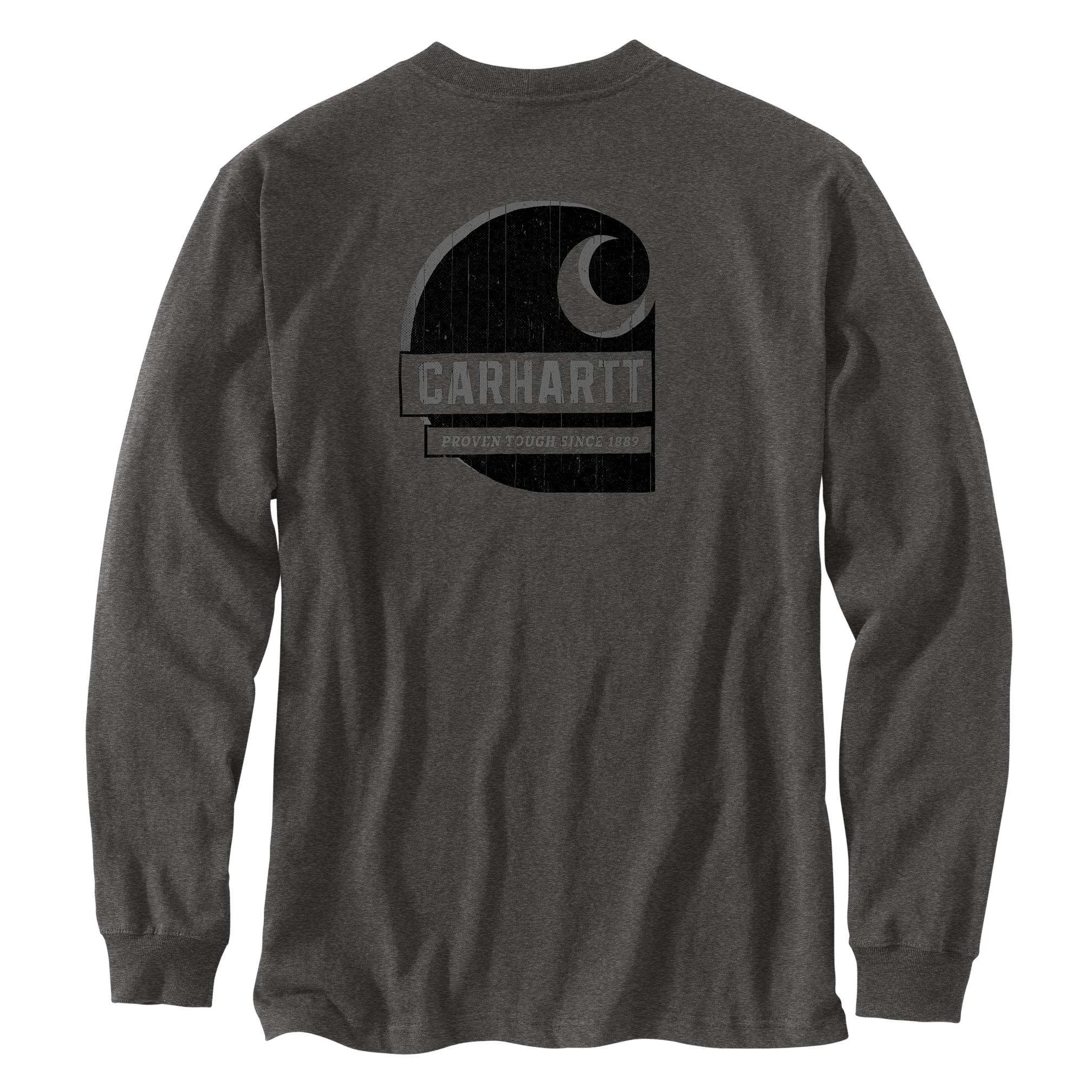 Irvine Relaxed Tough C Long Sleeve T-Shirt - 1