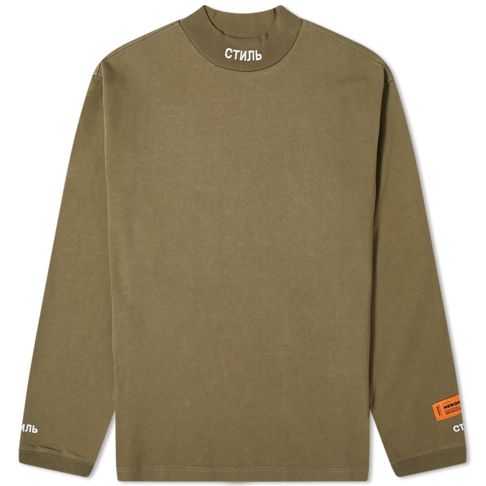 Heron Preston Long Sleeve Turtleneck CTNMB Tee - 1