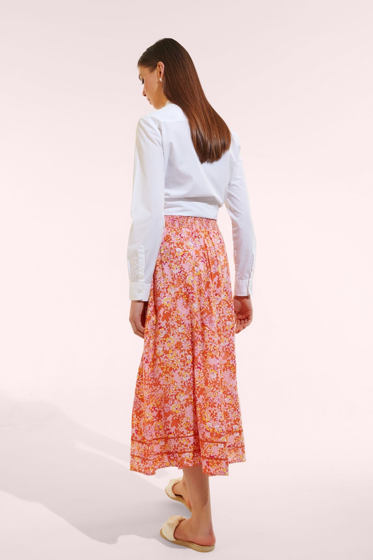 Long Skirt Reine - Pink Sweet Bell - 2