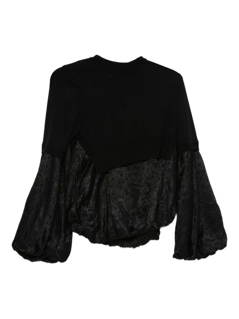 x Comme Des Garçons panelled top 1