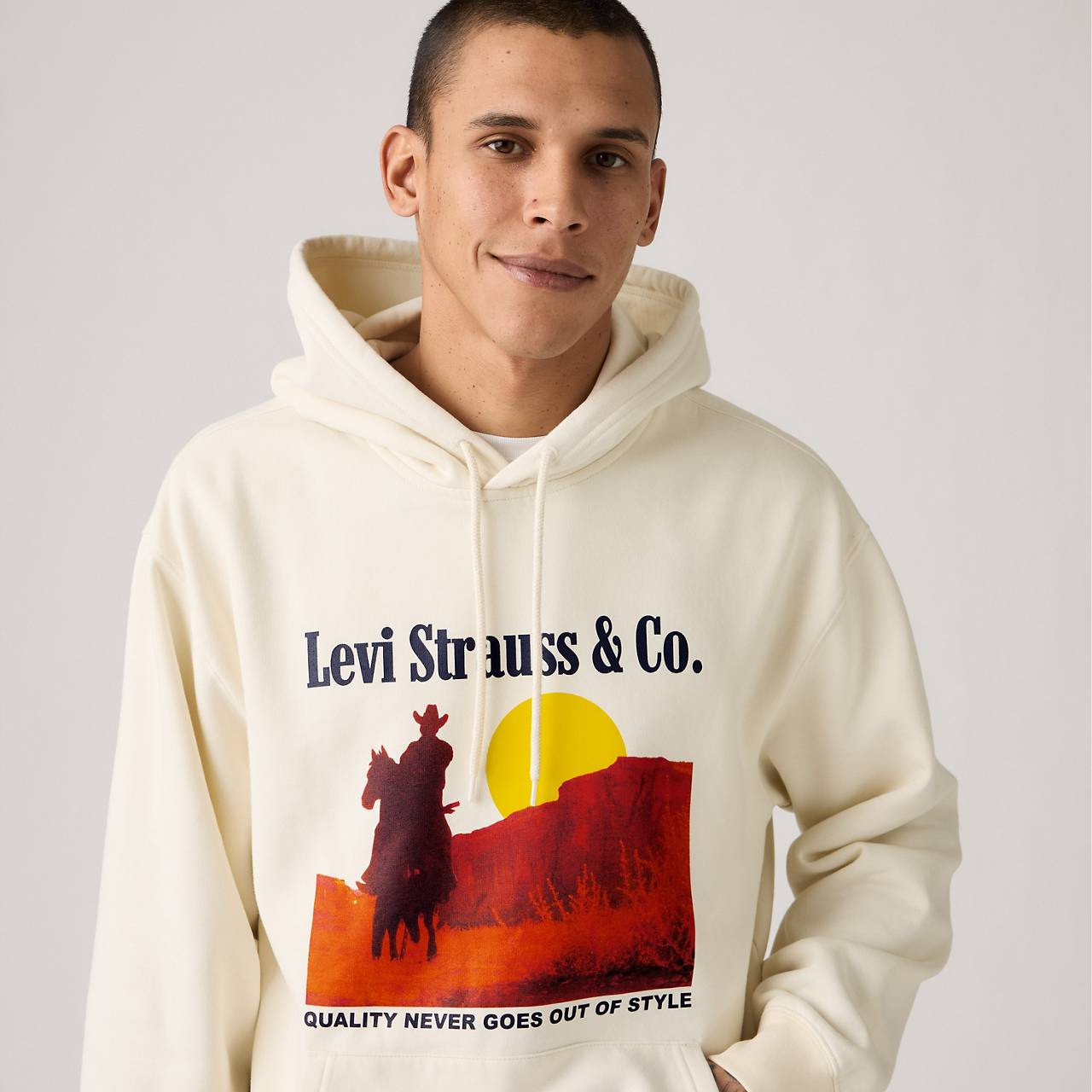 RELAXED GRAPHIC HOODIE SWEATSHIRT - 5