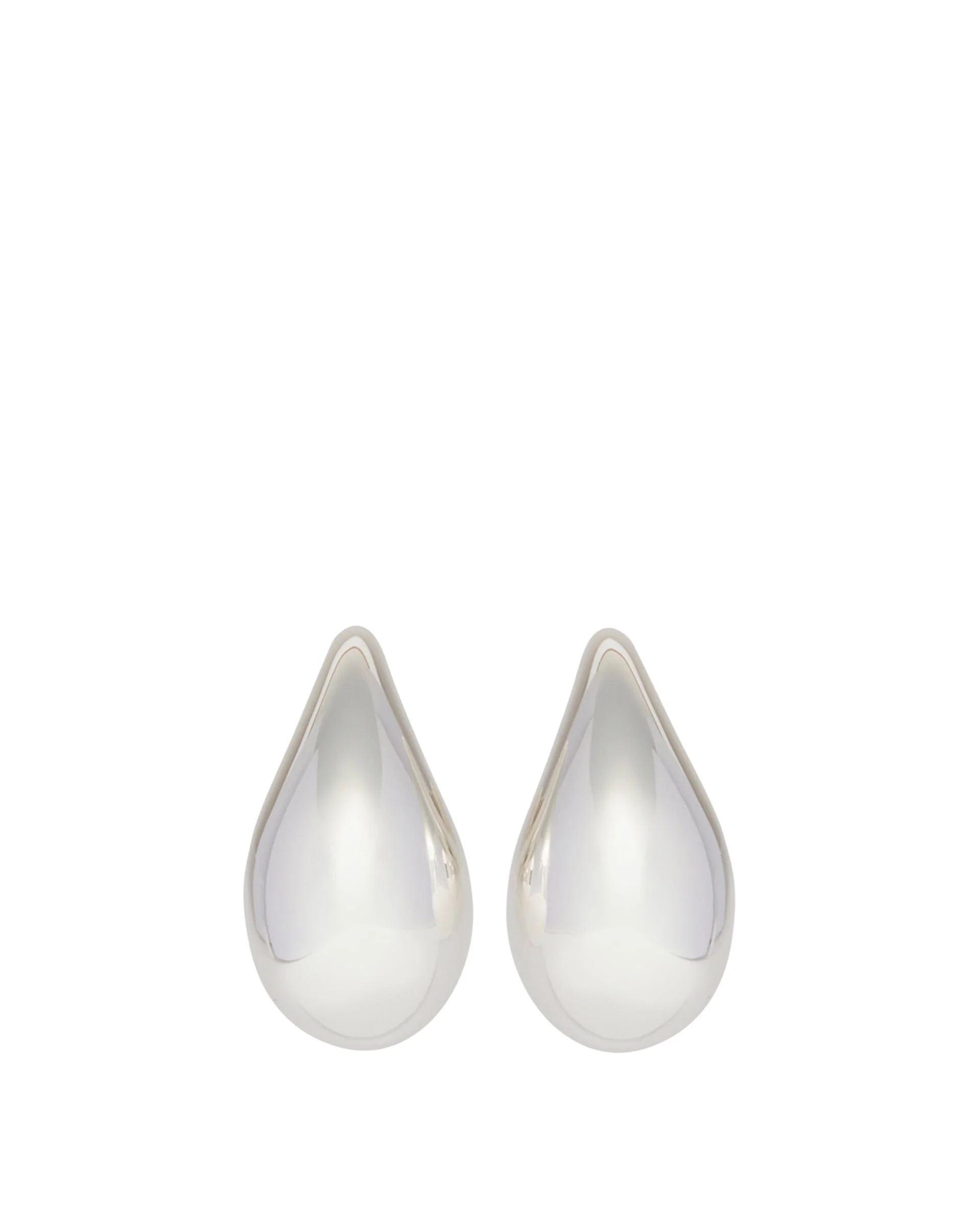 Silver Drop Earrings - 1
