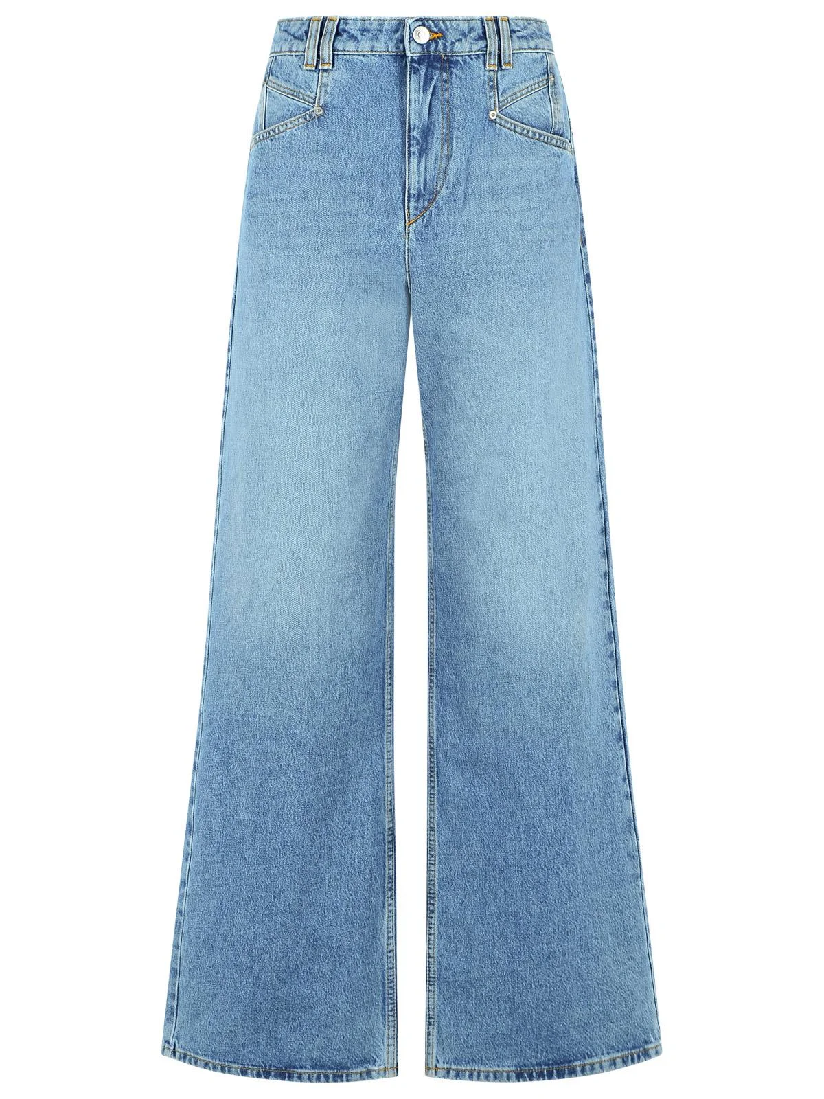 Isabel Marant 'Lemony' Light Blue Cotton Jeans Women - 1