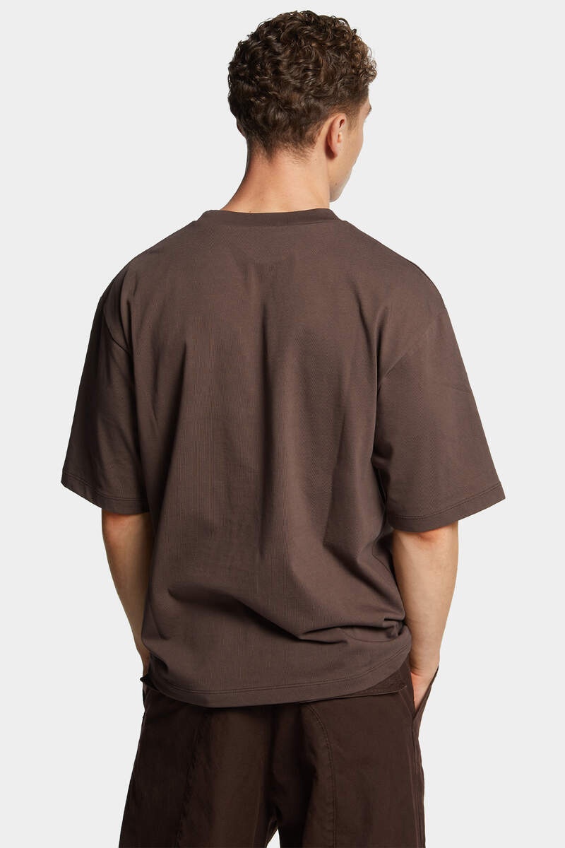 ICON NEW GENERATION LOOSE FIT EMBOSSED T-SHIRT - 4