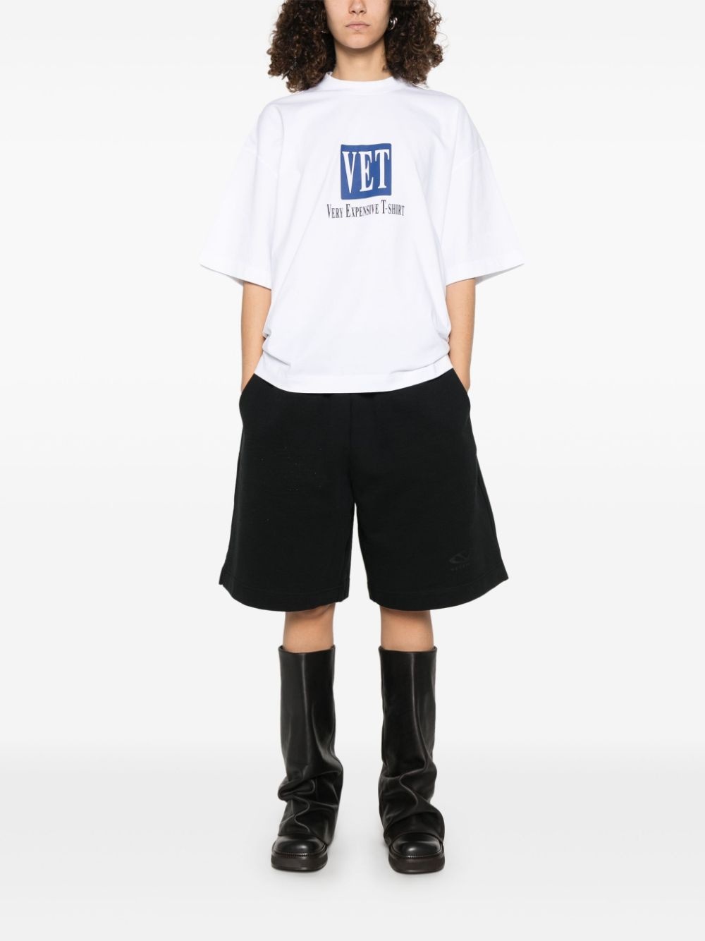 slogan-print T-shirt - 2
