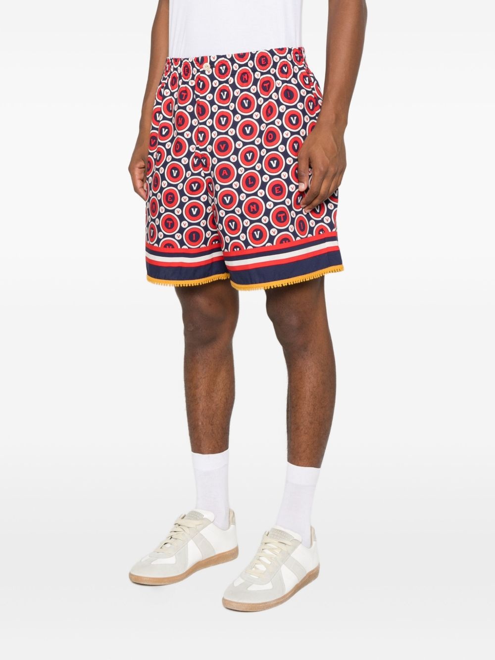 monogram-patterned shorts - 3