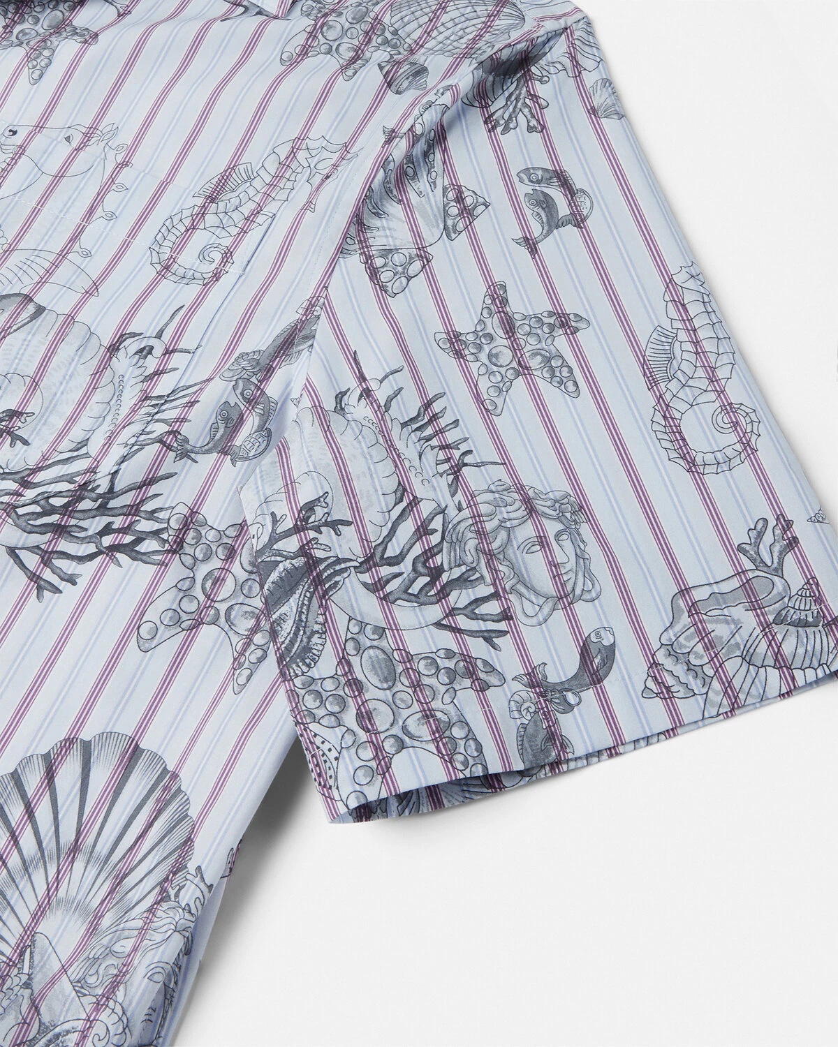 Coral Theatre Striped Shirt - 4