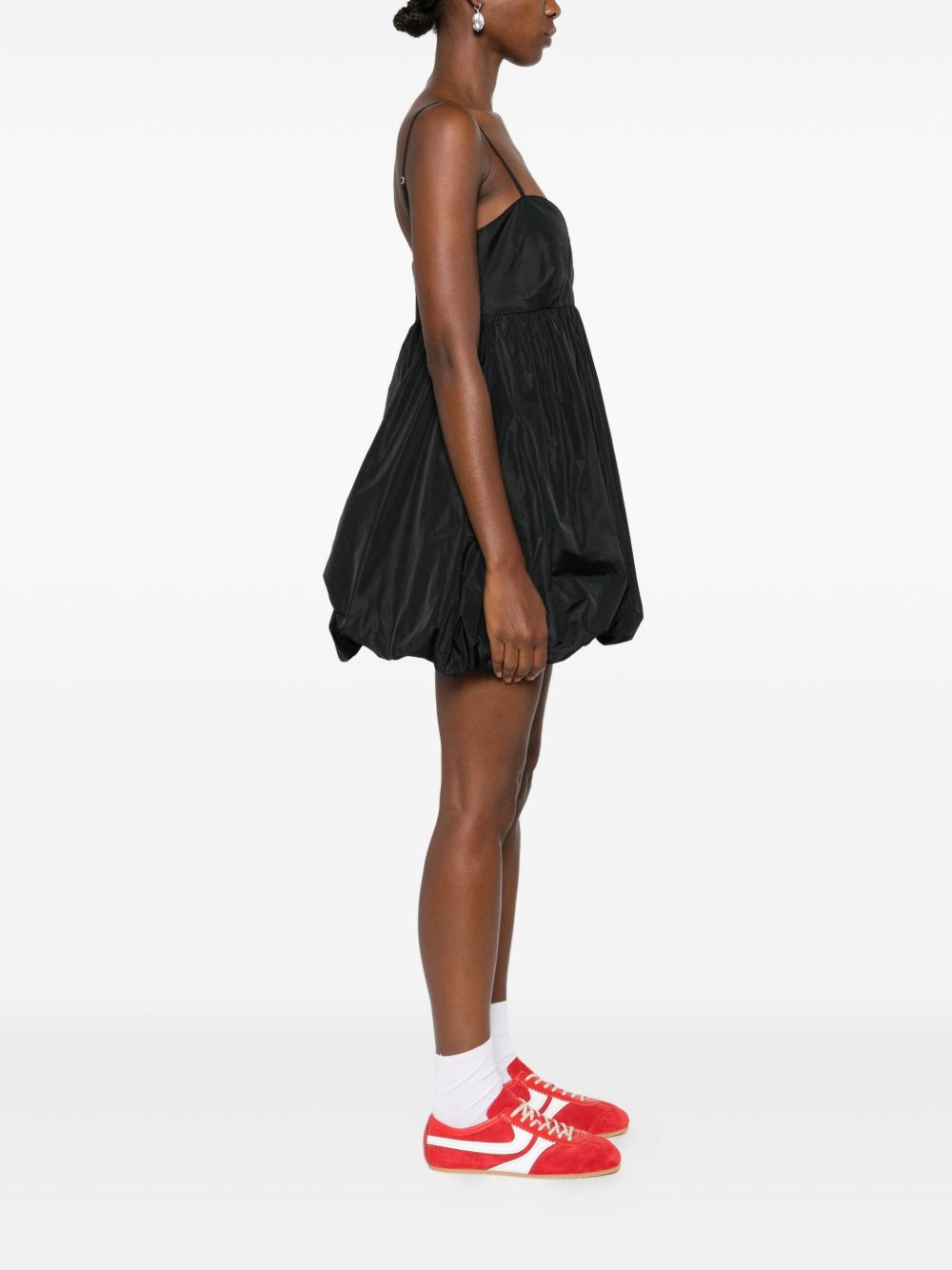 sweetheart-neckline mini dress - 3