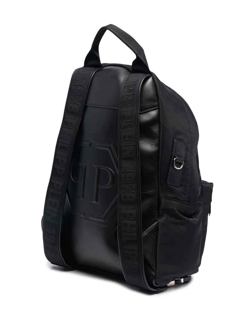 logo-plaque backpack - 3