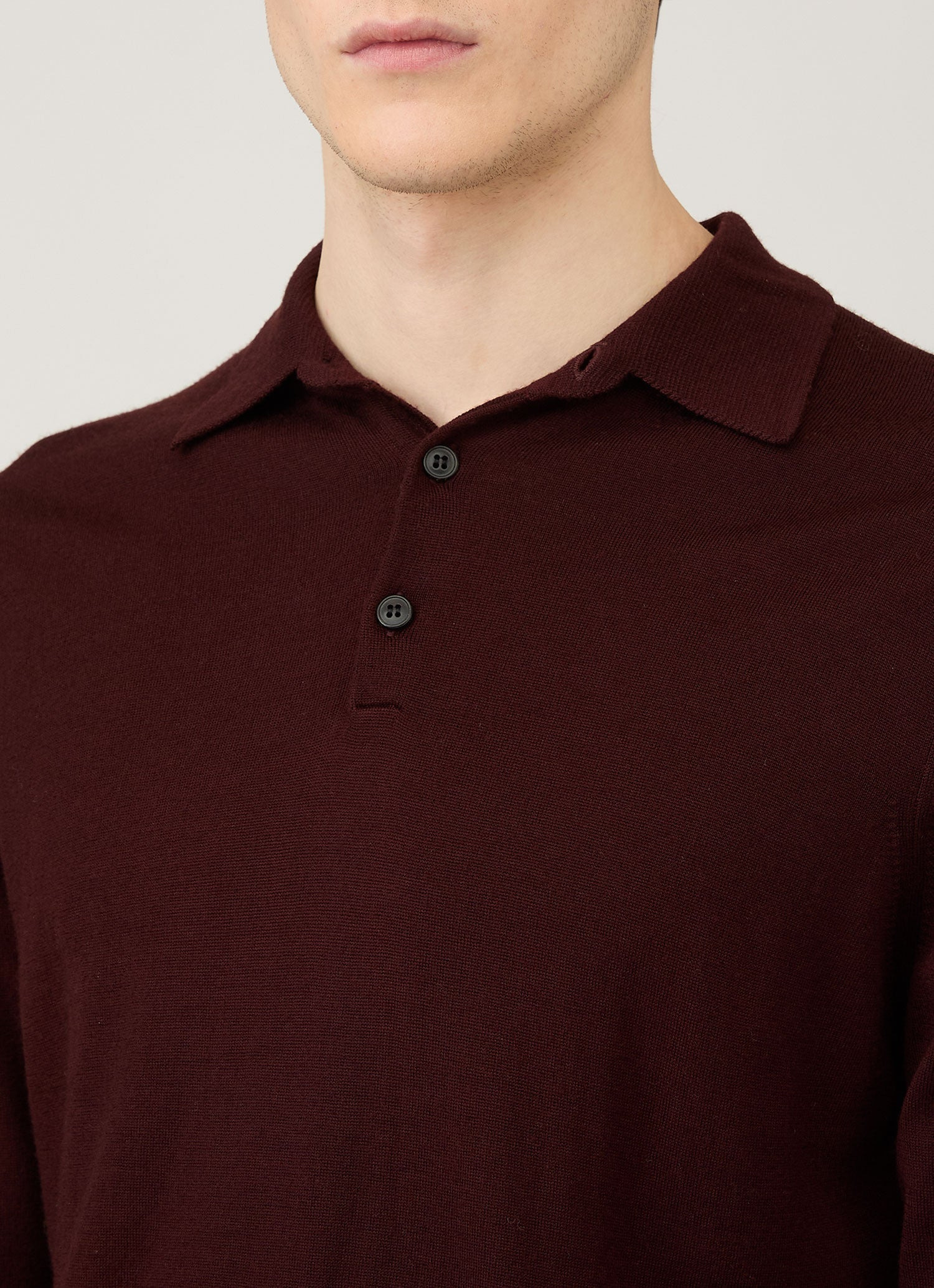 Extra‑Fine Merino Polo Shirt - 6