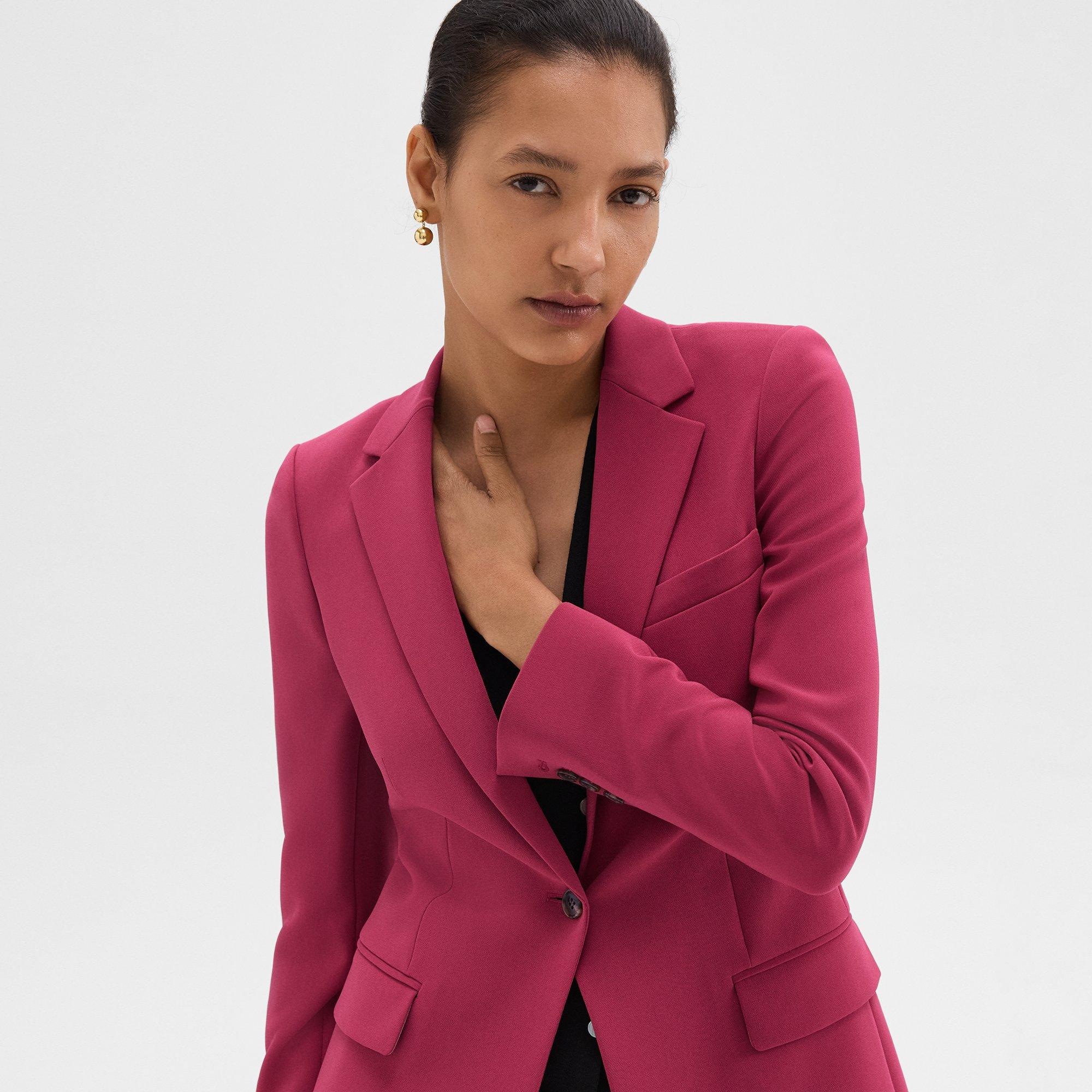 Staple Blazer in Admiral Crepe - 5