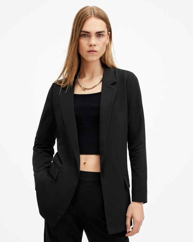 ALLSAINTS ALEIDA LIGHTWEIGHT TRI BLAZER outlook