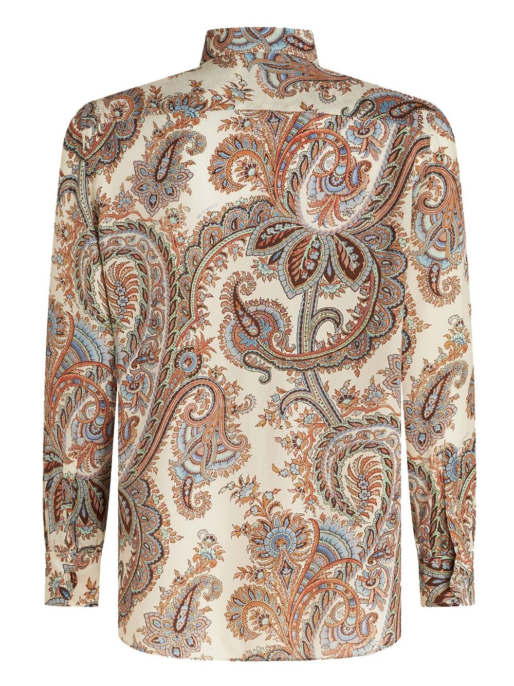 paisley-print cotton shirt - 6