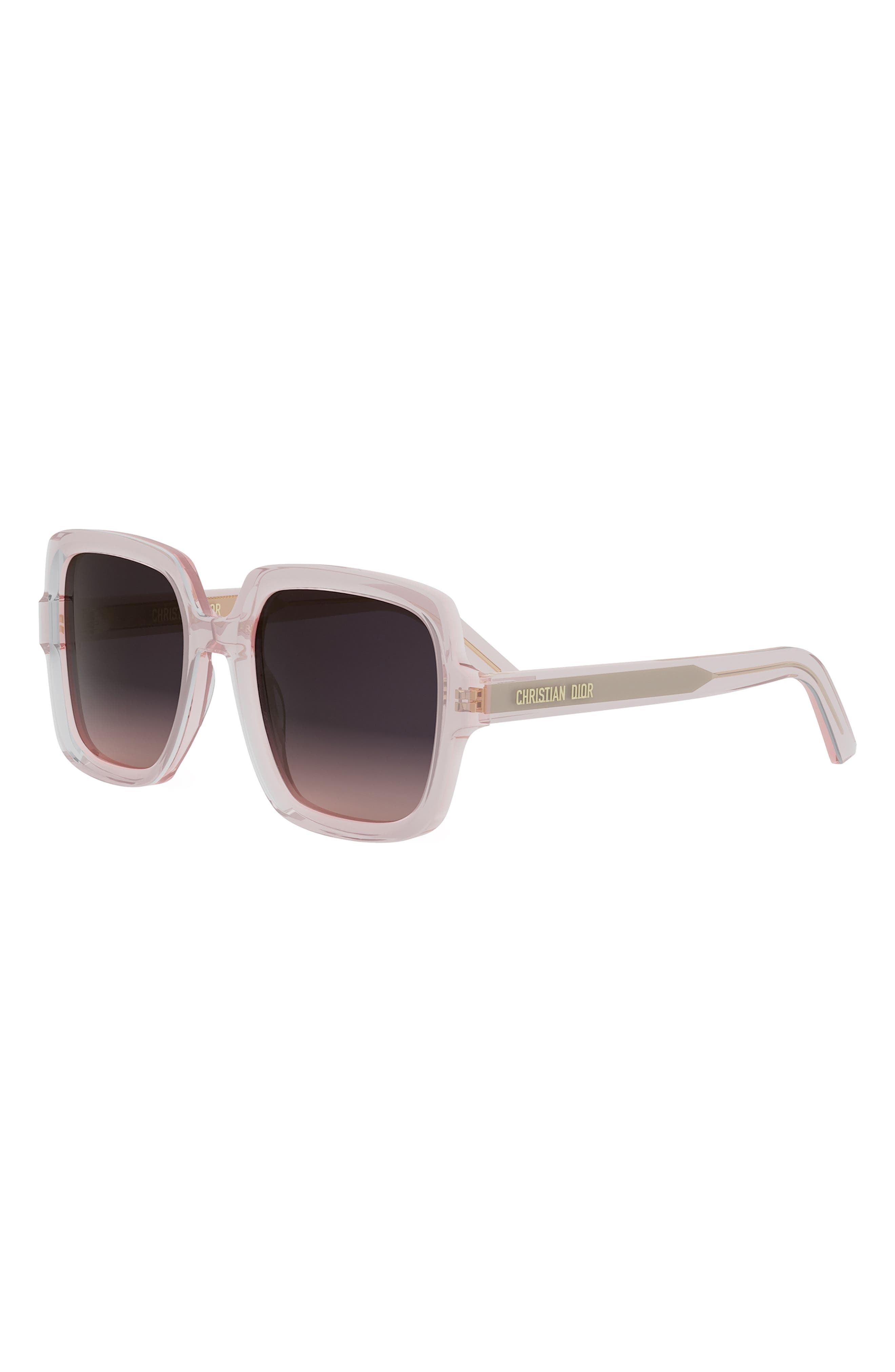 'DiorMidnight S4I 54mm Square Sunglasses in Grey/Other /Gradient Blue at Nordstrom - 2