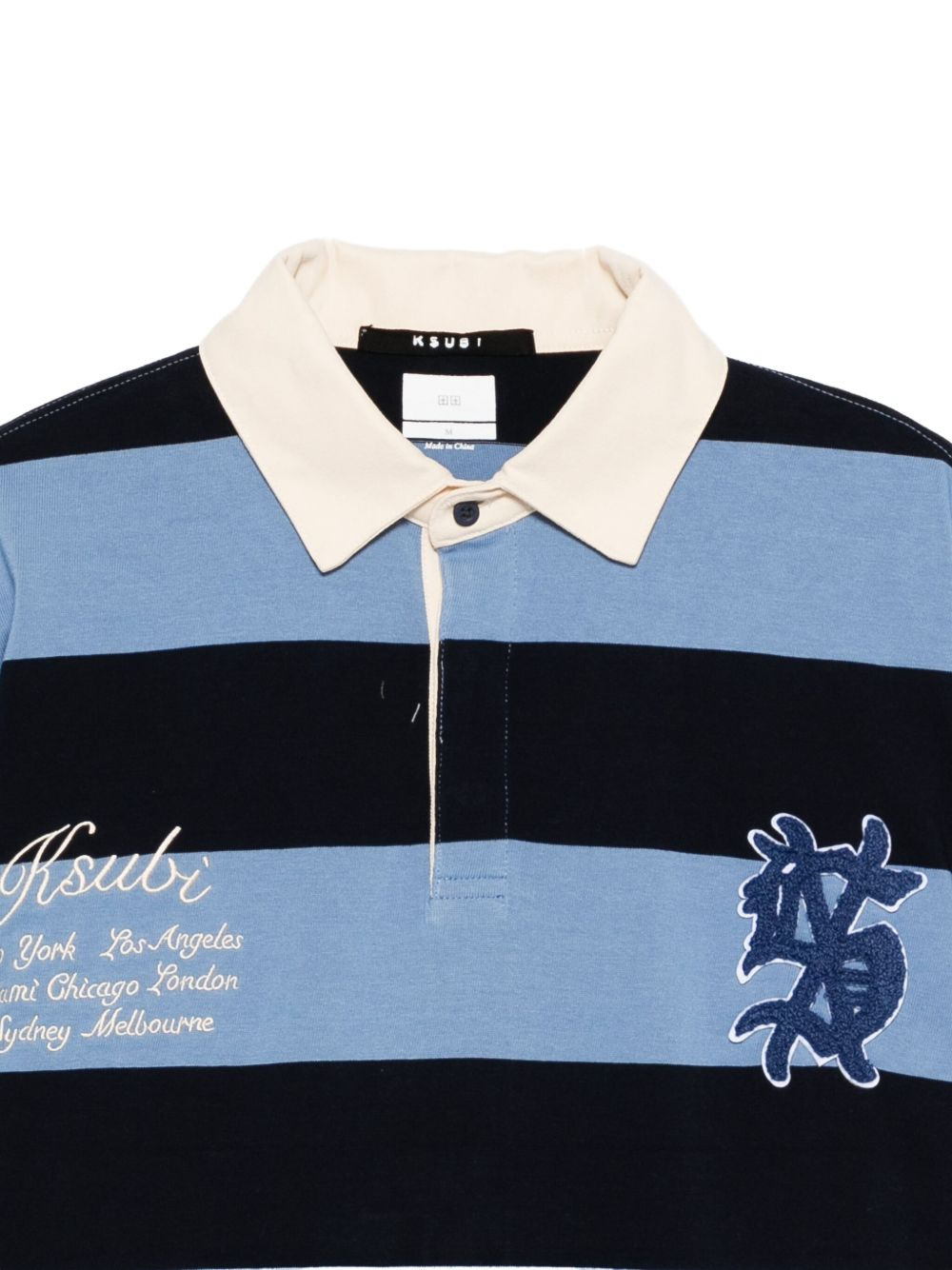 striped rugby sweater - 3