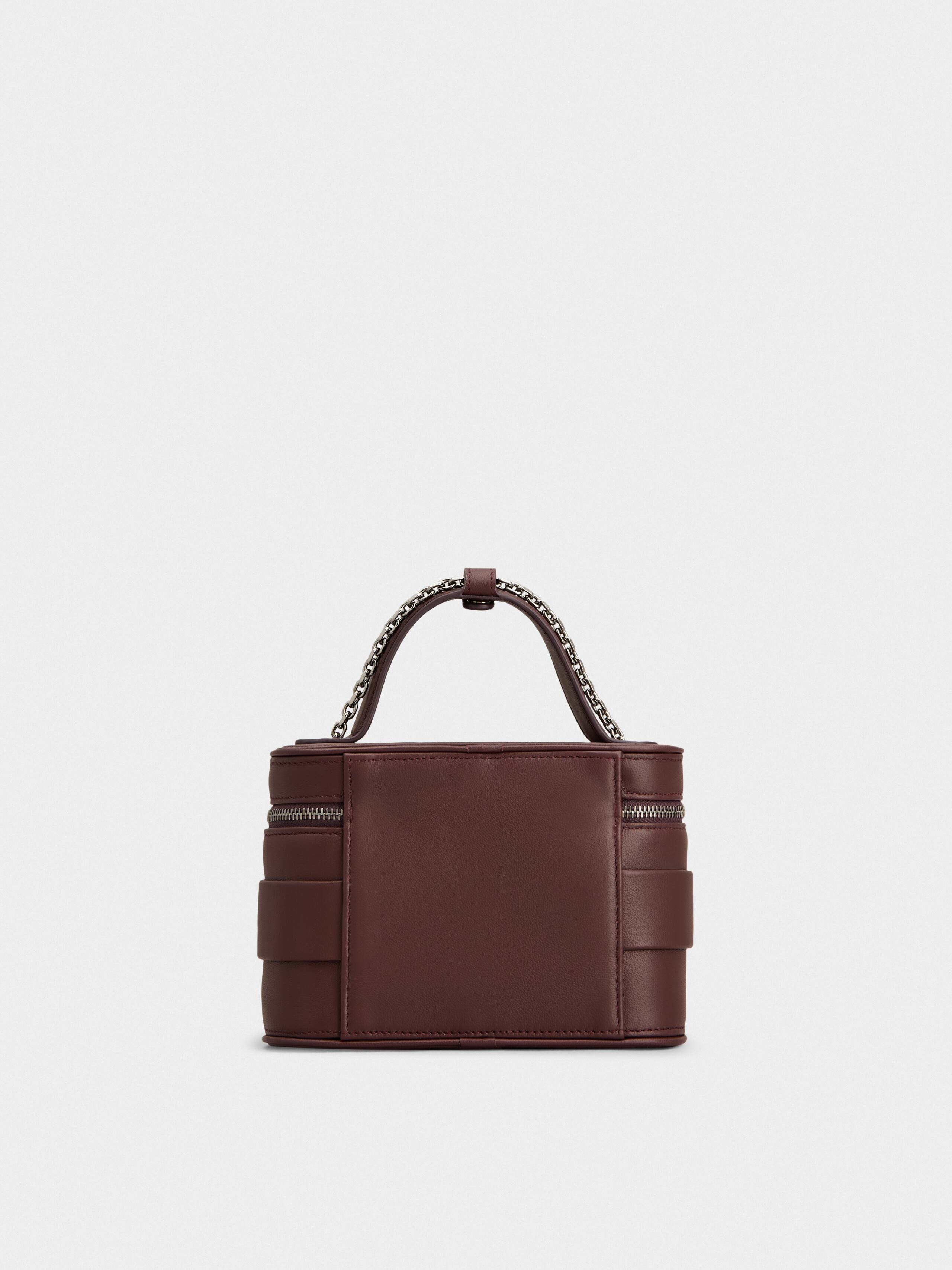 Vanity Très Vivier Micro Bag in leather - 4