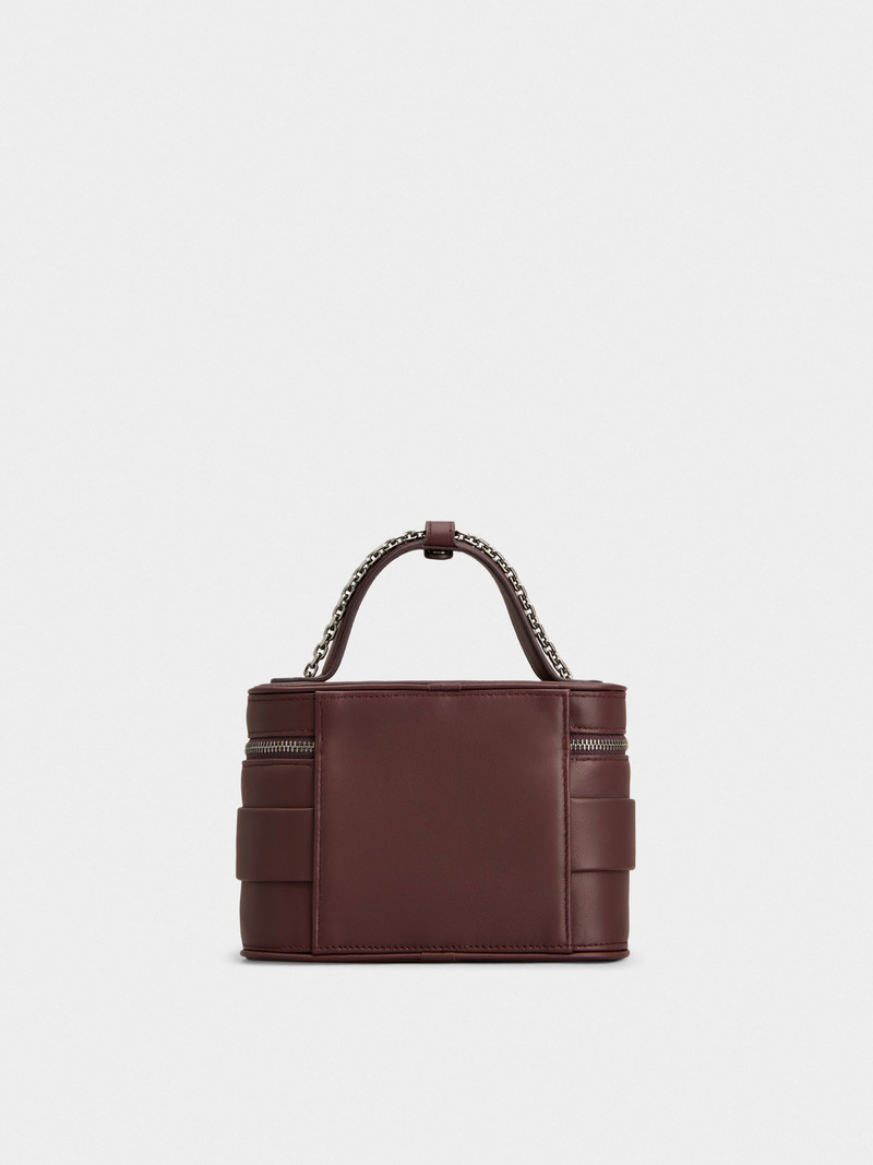 Vanity Très Vivier Micro Bag in leather 4