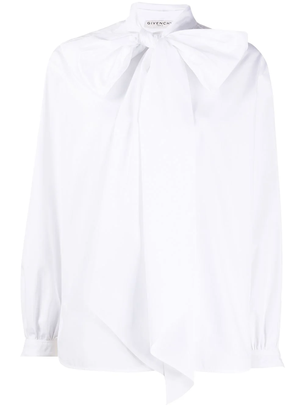 pussy-bow blouse - 1