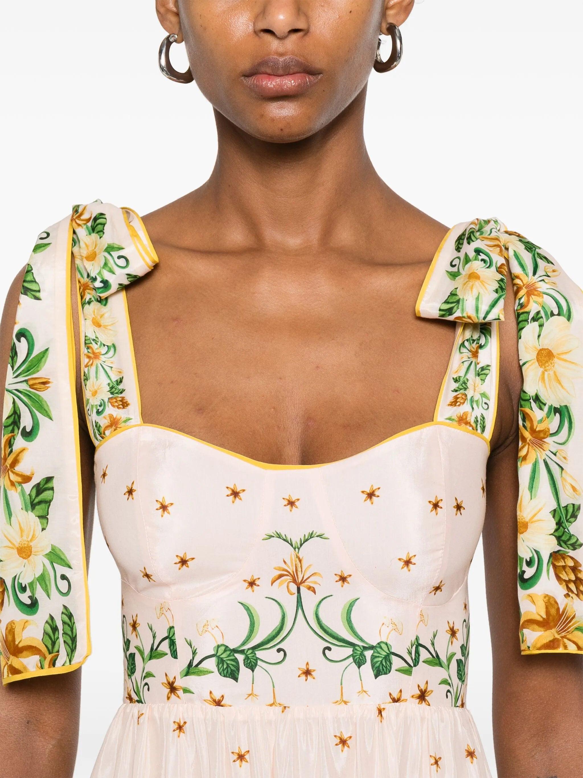 Farm Rio Botanical Beauty Midi Dress - 3