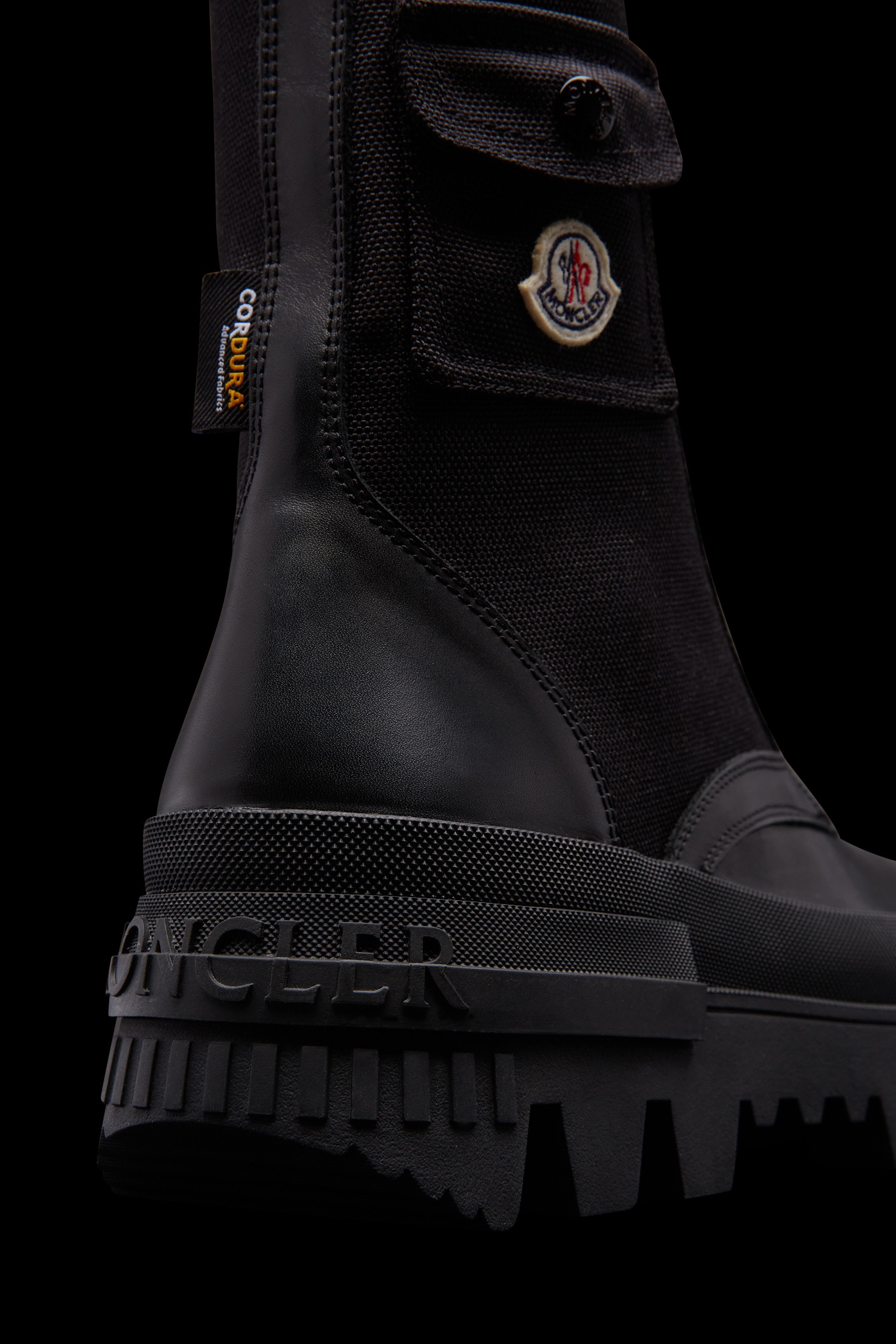 Moncler Konture Logo-Patch Ankle Boots