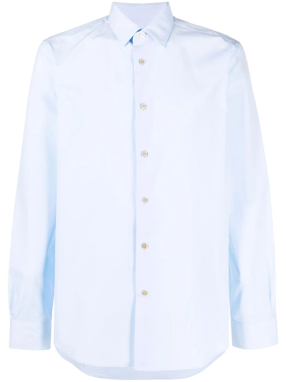 long-sleeve cotton shirt - 1