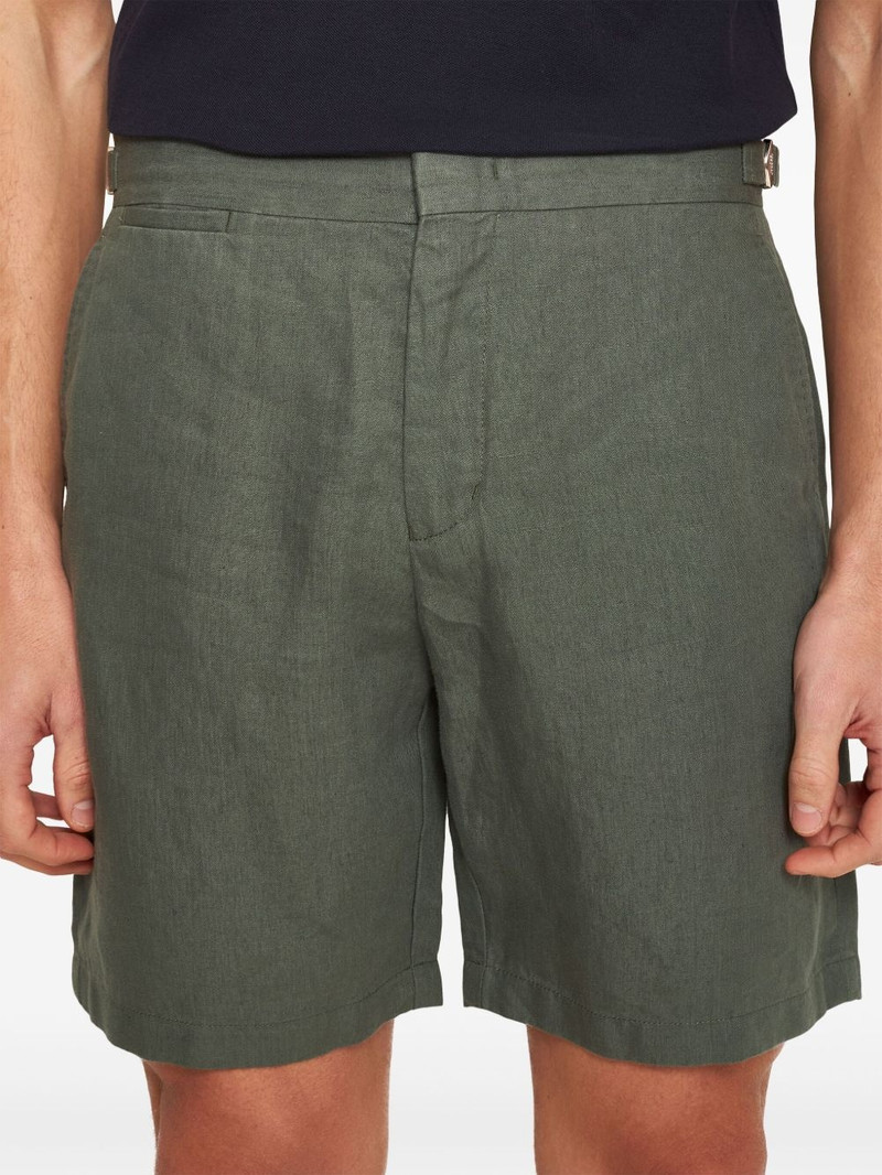 buckle-strap detailing shorts 4