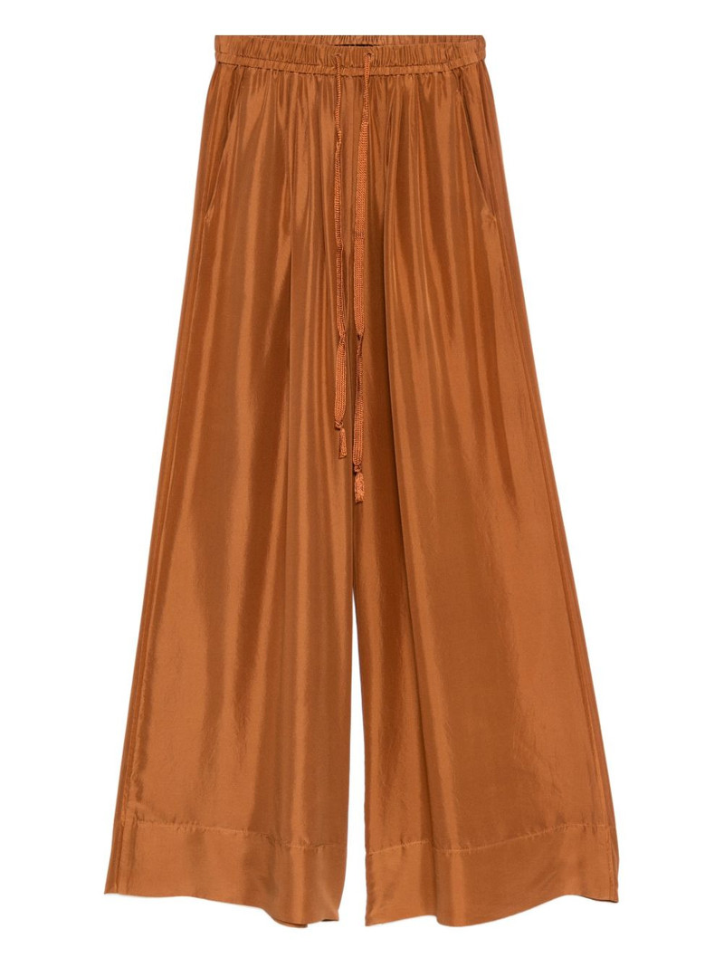 drawstring satin trousers 1