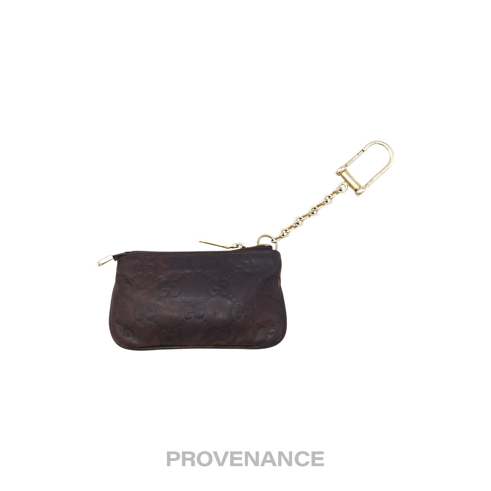 Gucci Key Pouch Cles - Chocolate Guccissima Leather - 2