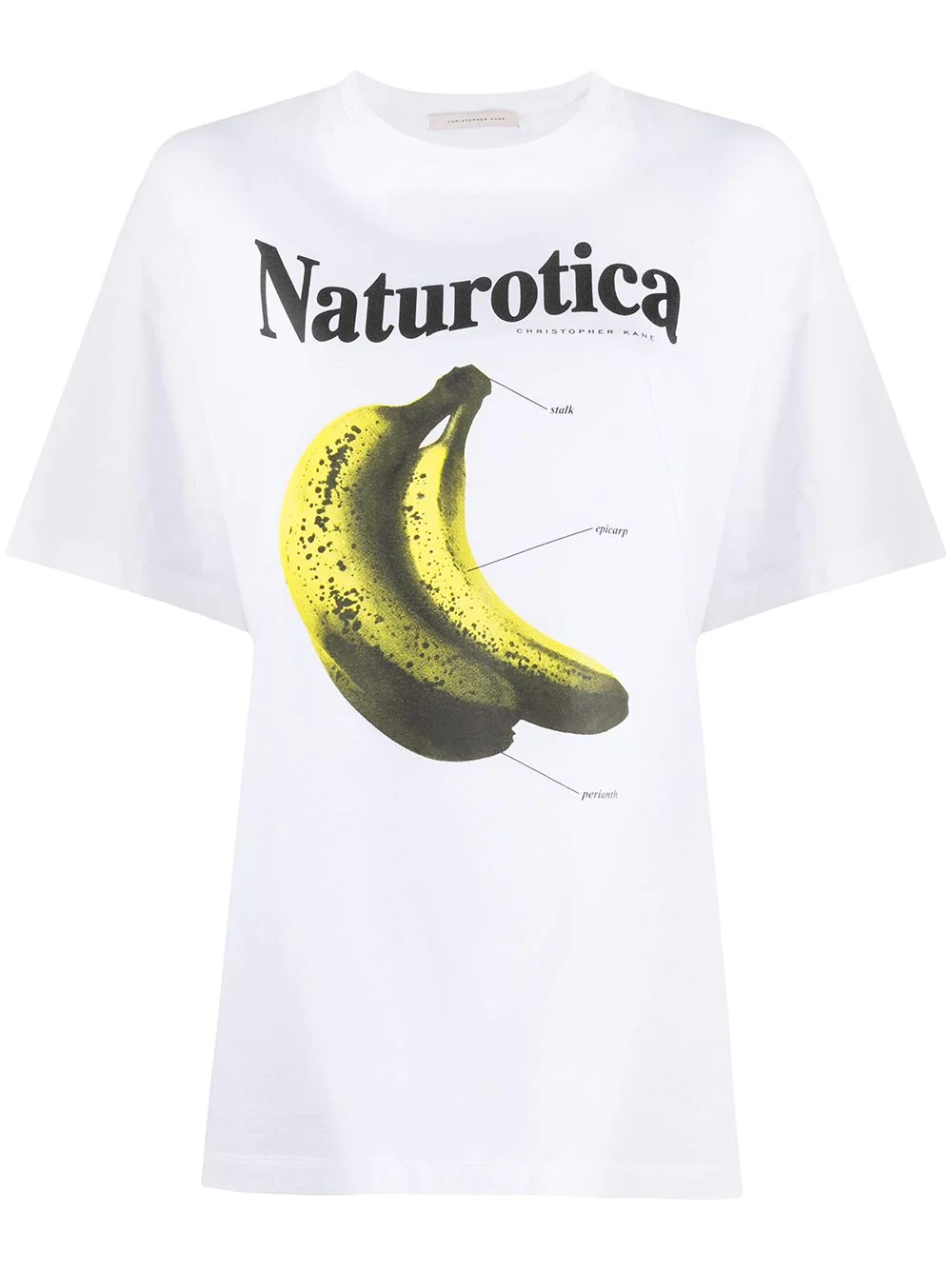 Naturotica banana print T-shirt - 1