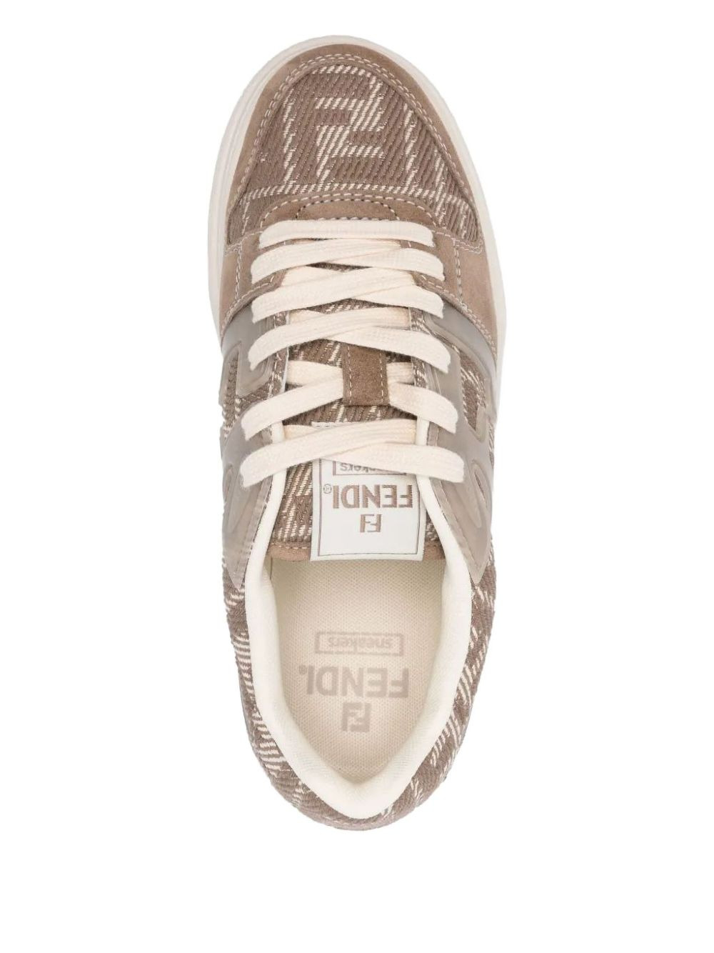 Match logo platform sneakers - 3