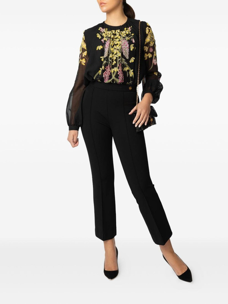 GIAMBATTISTA VALLI floral-print long-sleeve blouse outlook