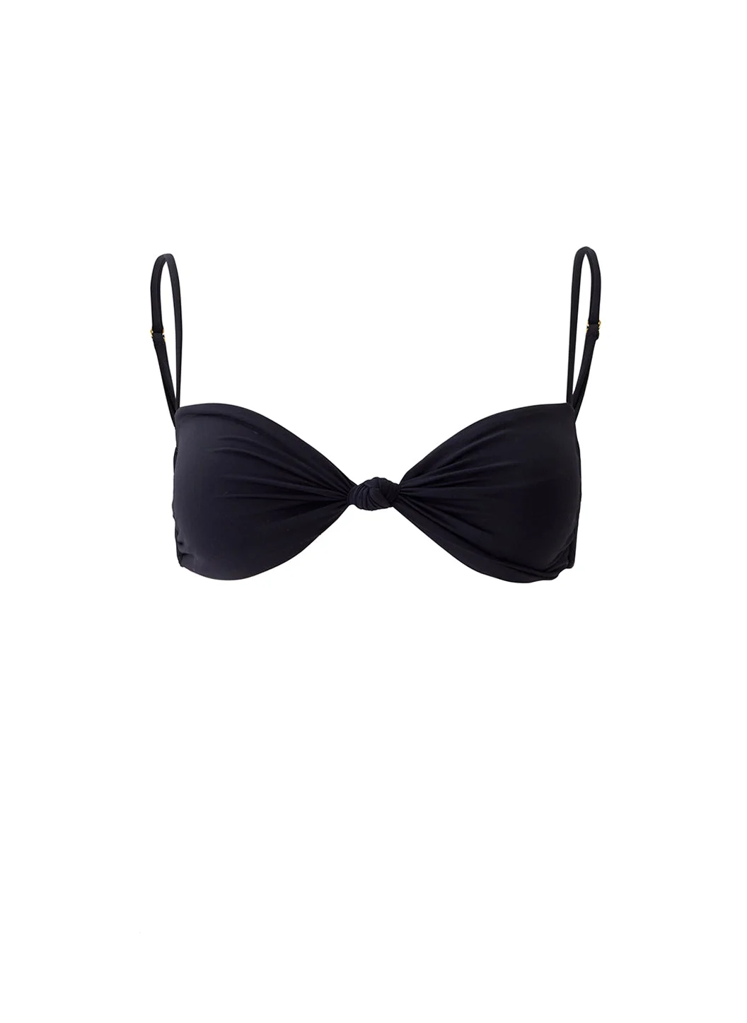 LILLE BLACK BIKINI TOP - 1
