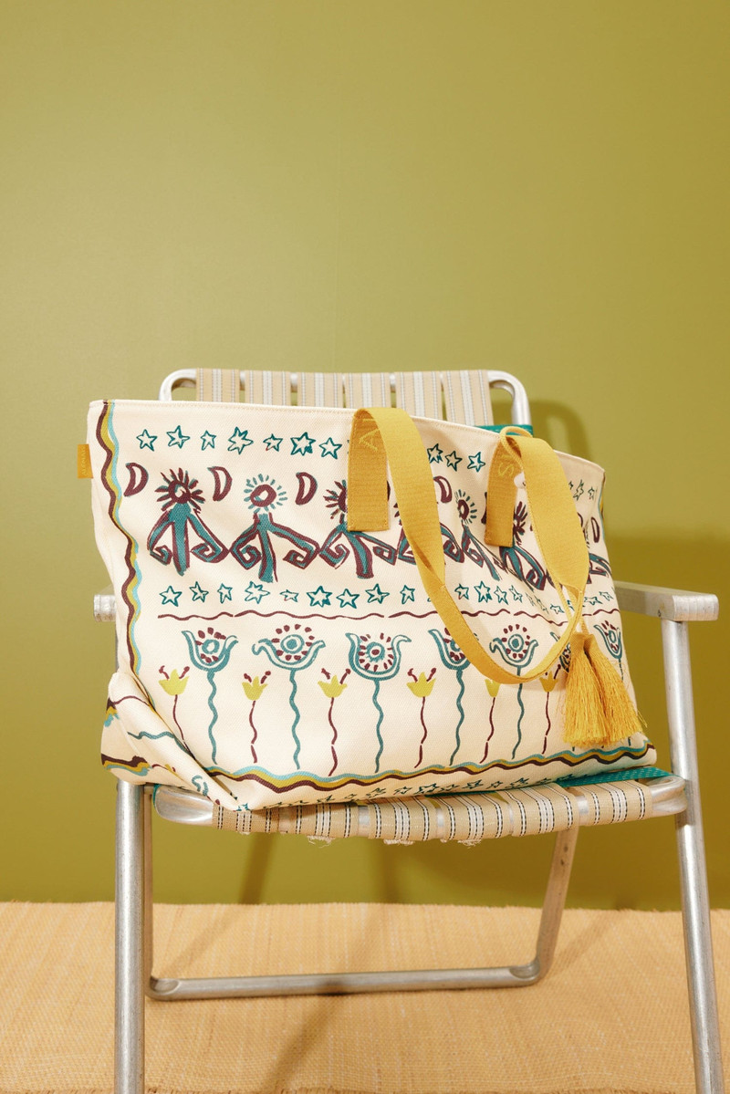 ALÉMAIS Sun Dancer Beach Tote outlook