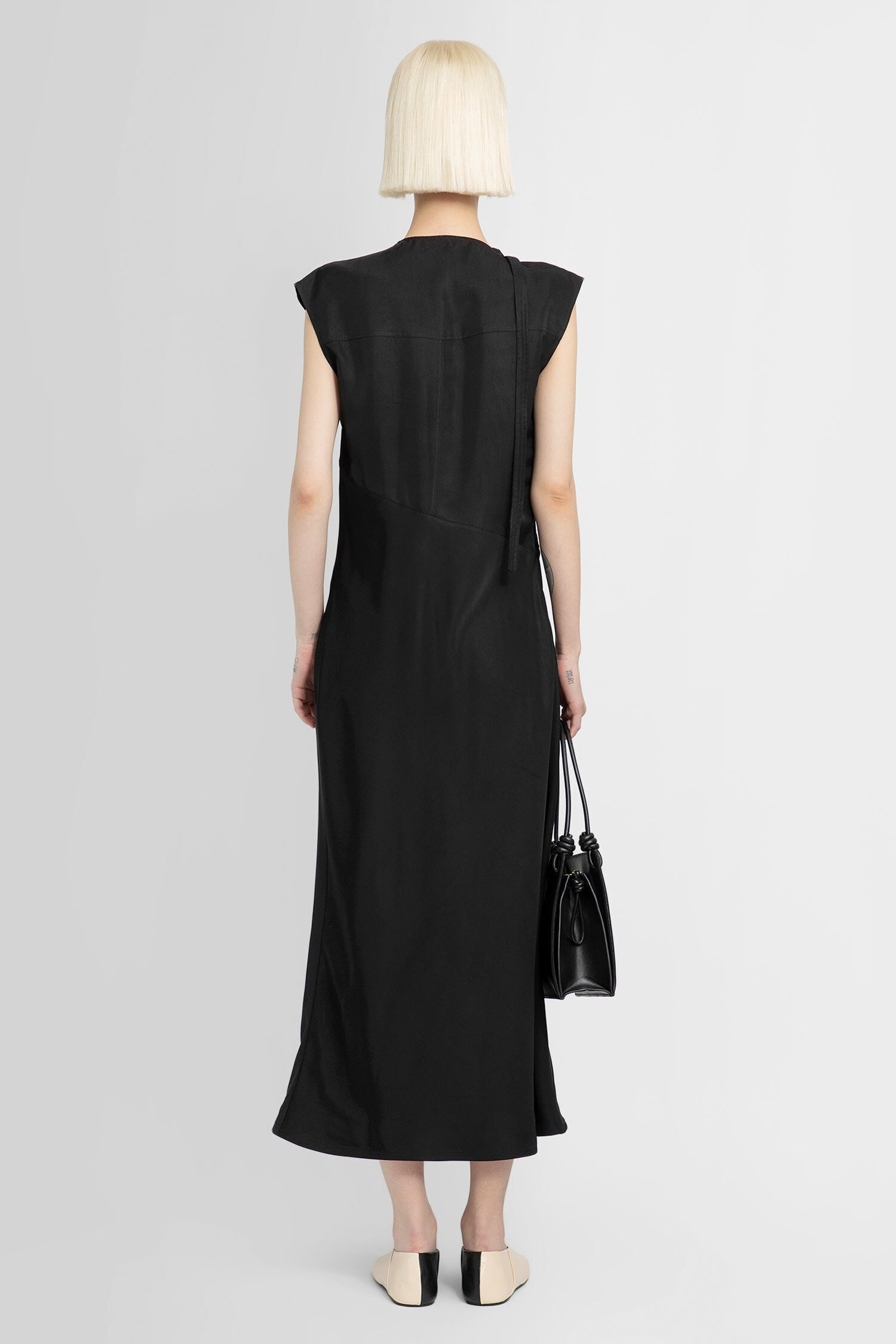 JIL SANDER WOMAN BLACK DRESSES - 3