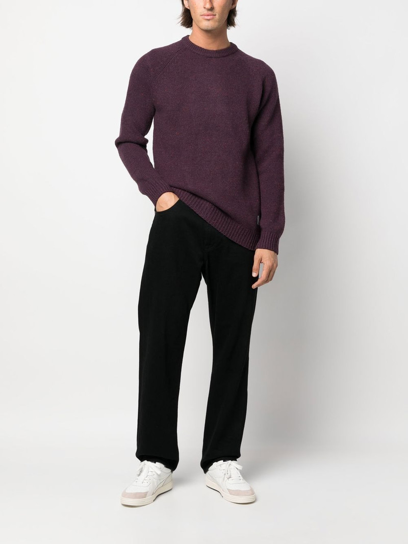 Carhartt WIP Anglistic speckled-knit jumper outlook