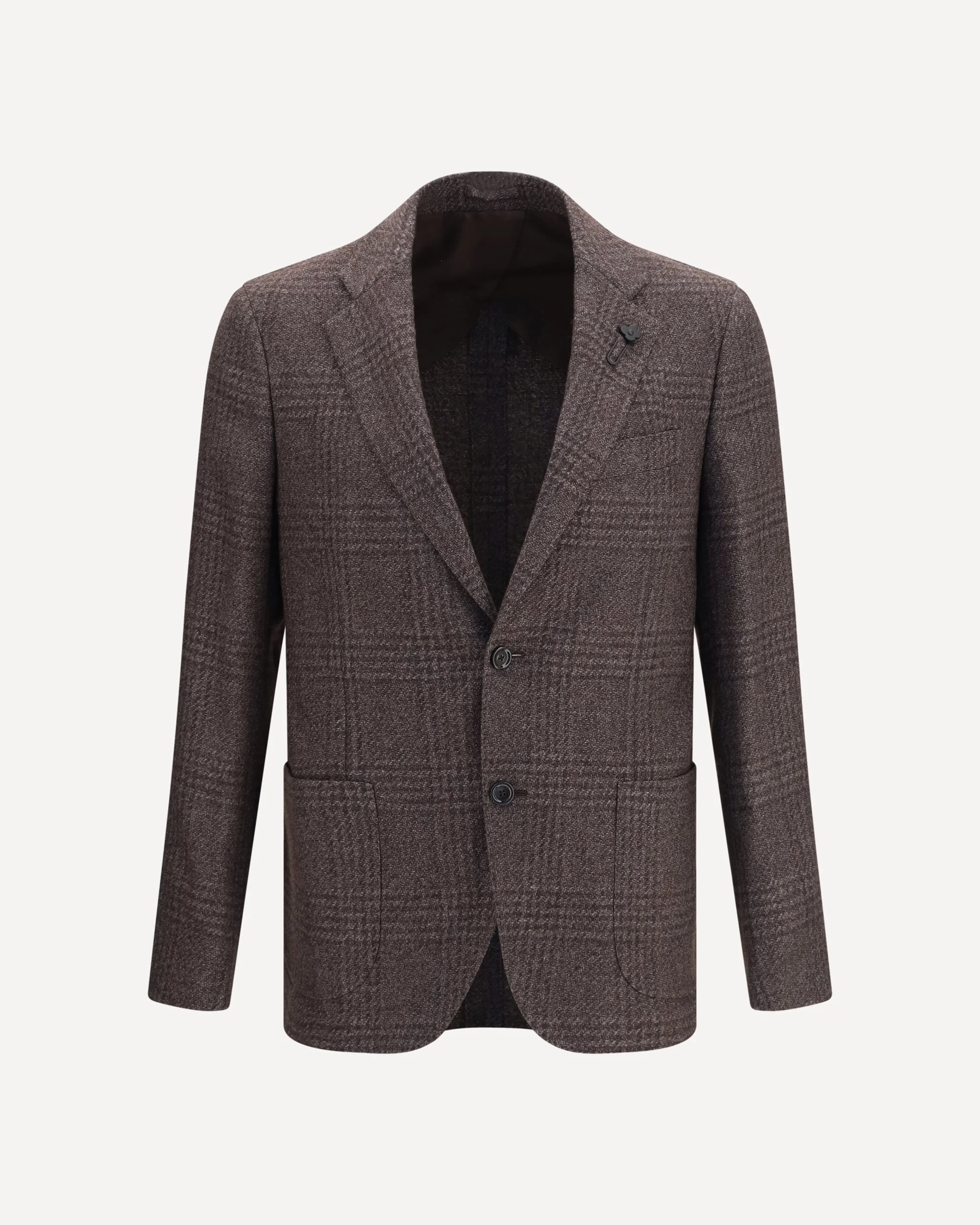 Single-breasted wool-blend Blazer - 1